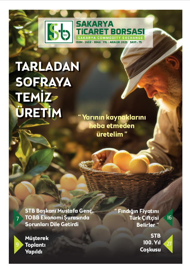 Sakarya Commodity Exchange | 75.Sayı 